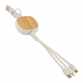 Incarcator telescopic cu 3 cabluri USB - AP800521