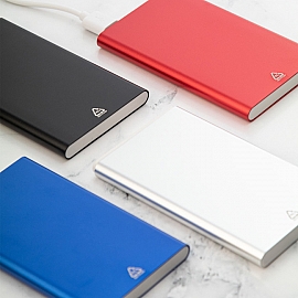 Powerbank USB tip C de 4000 mAh din aluminiu reciclat - AP800528